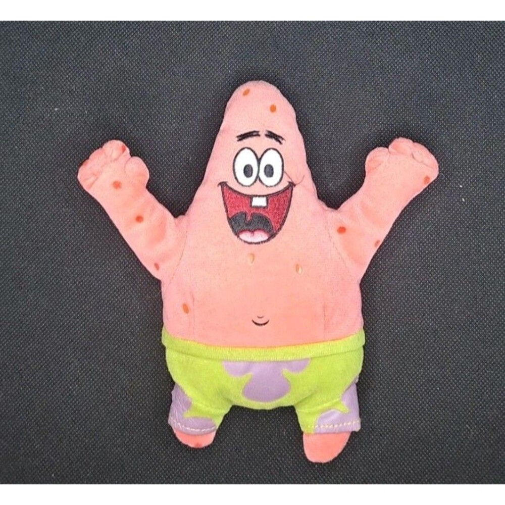 Ty Beanie Baby Patrick Star SpongeBob SquarePants Plush Stuffed Animal Toy 2012